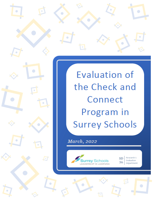 Check and Connect Program in Surrey School Report