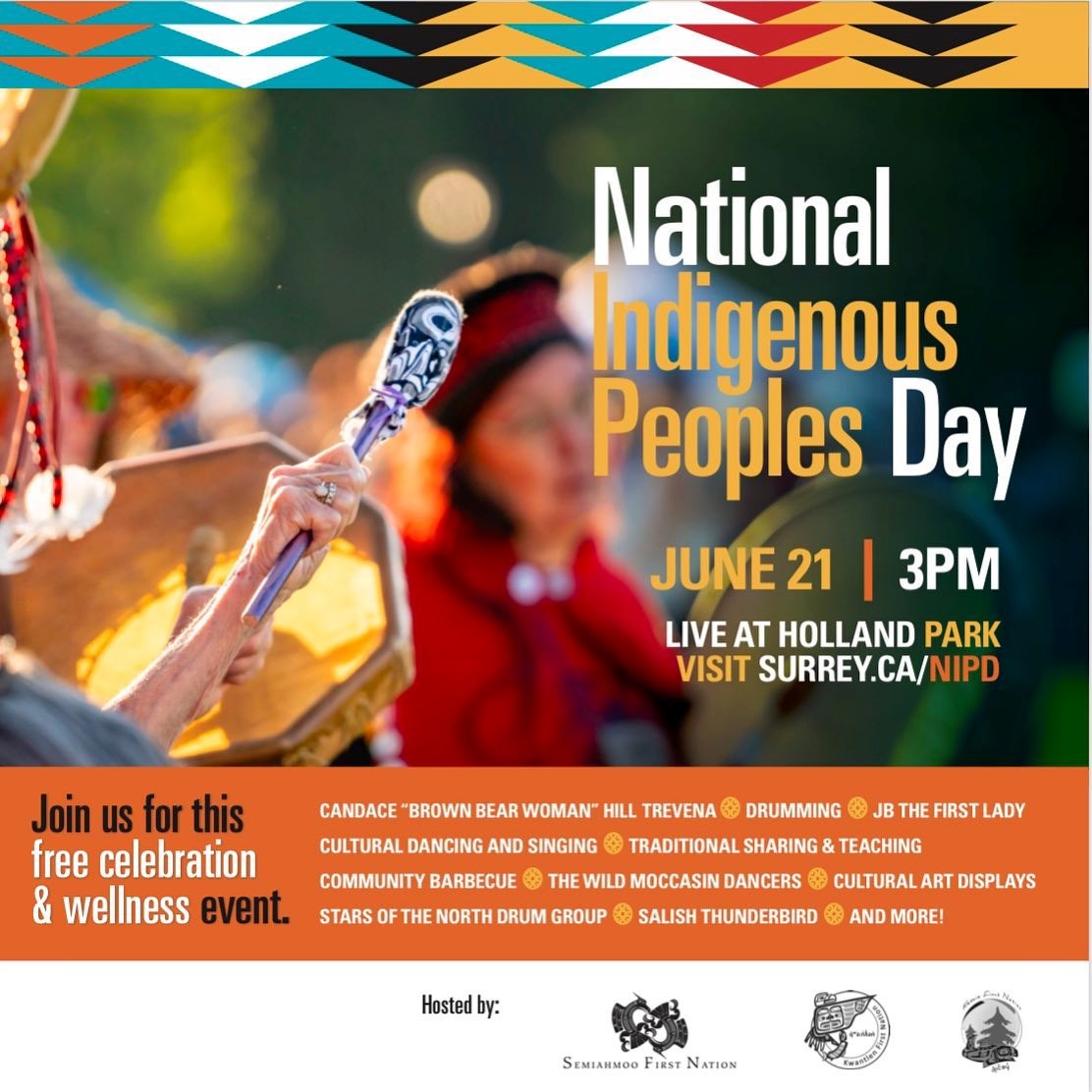 National Indigenous Peoples Day 2023 Surrey