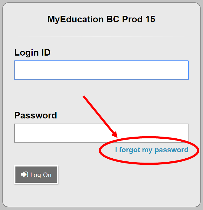 MyEdBC I forgot my password.png