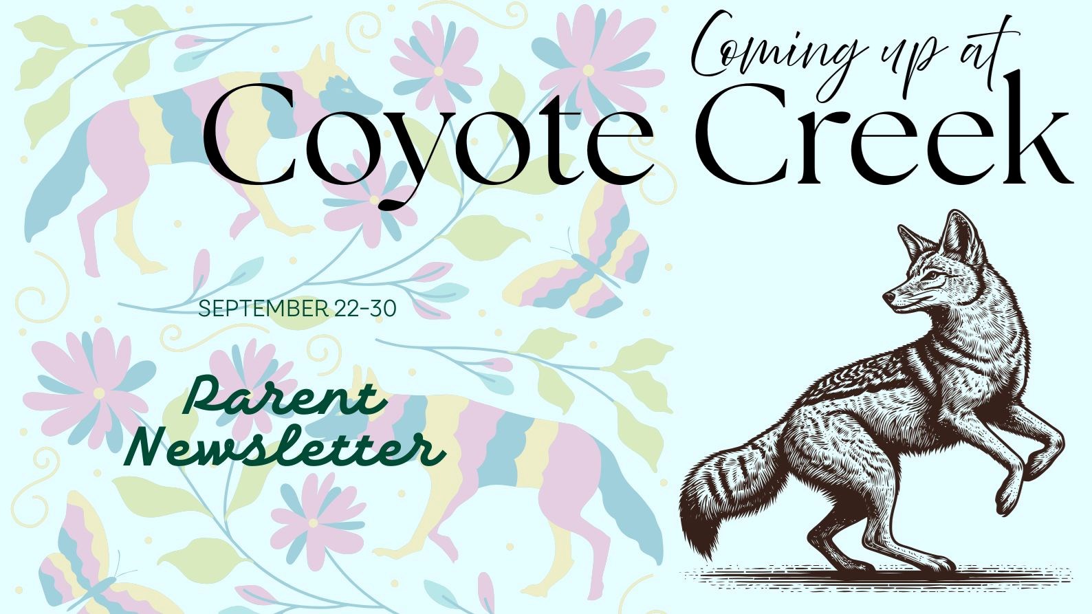 Parent Newsletter Sept. 22-30