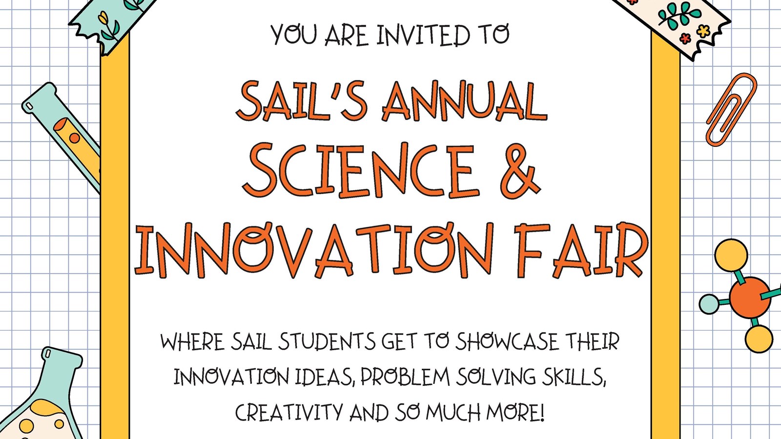 SAIL ANNUAL SCIENCE & INNOVATION FAIR
