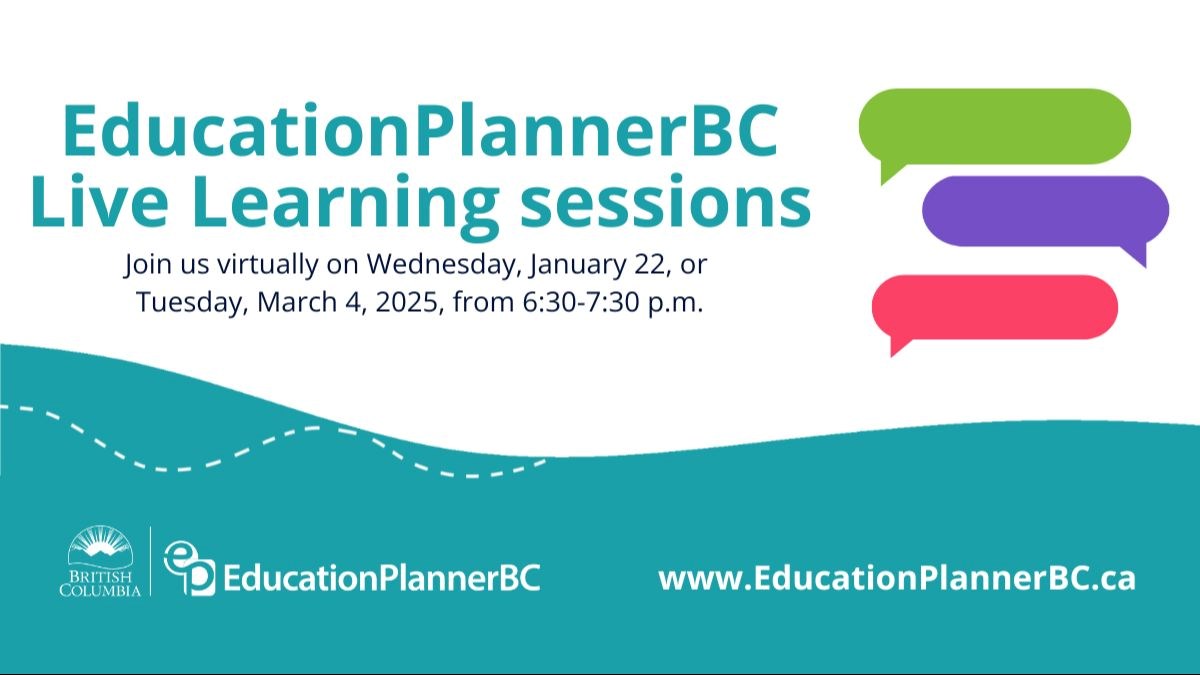 Grade 10 to 12s! Find your path with career planning information sessions Jan. 22 and March 4