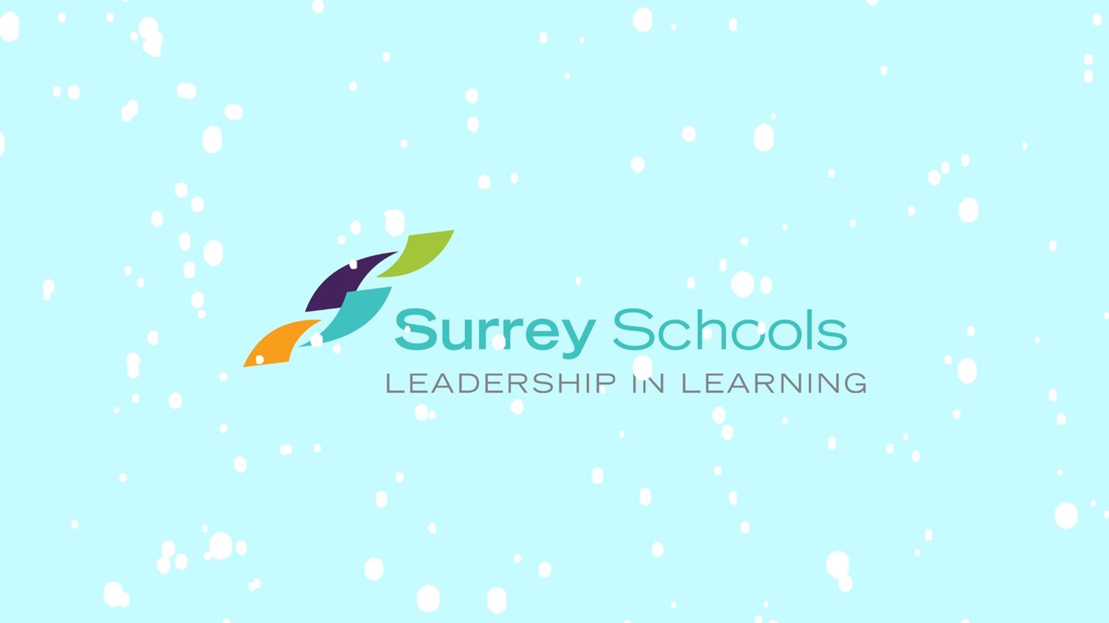 Happy holidays from the Surrey Board of Education!