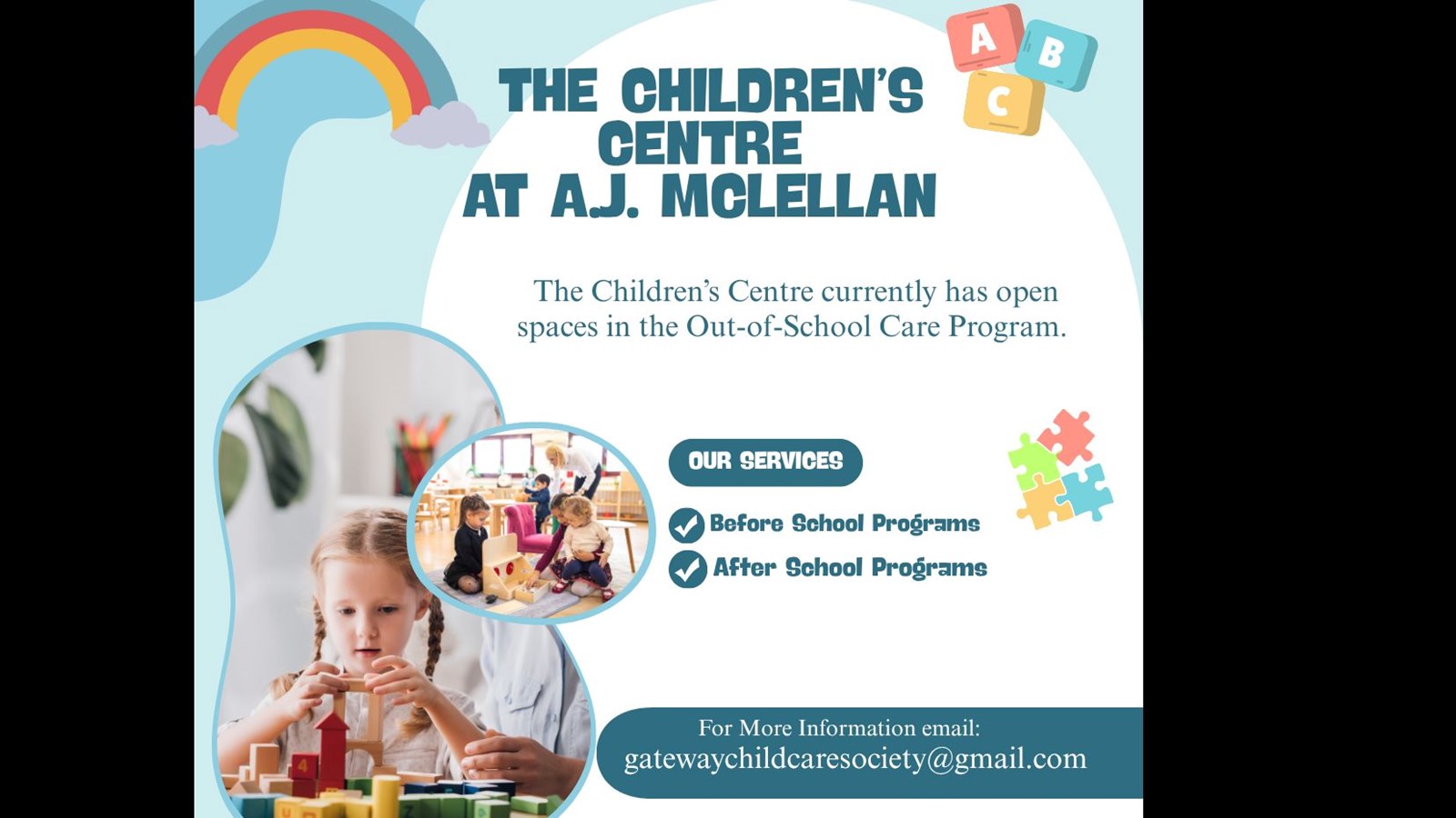 Before & After School Care at A.J. McLellan 