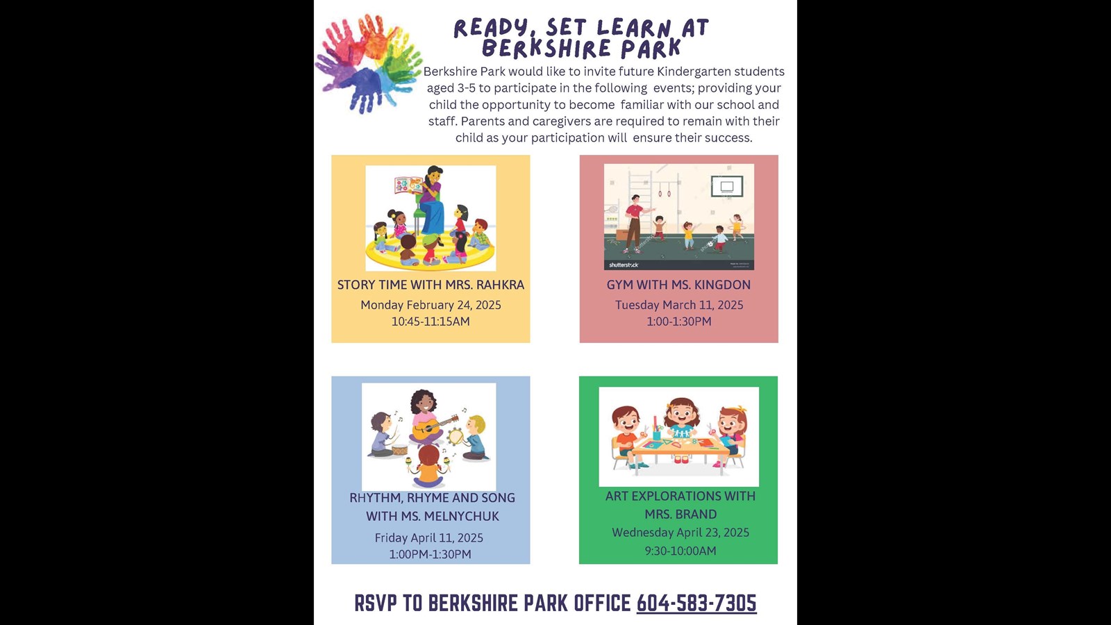 Ready, Set, Learn at Berkshire Park