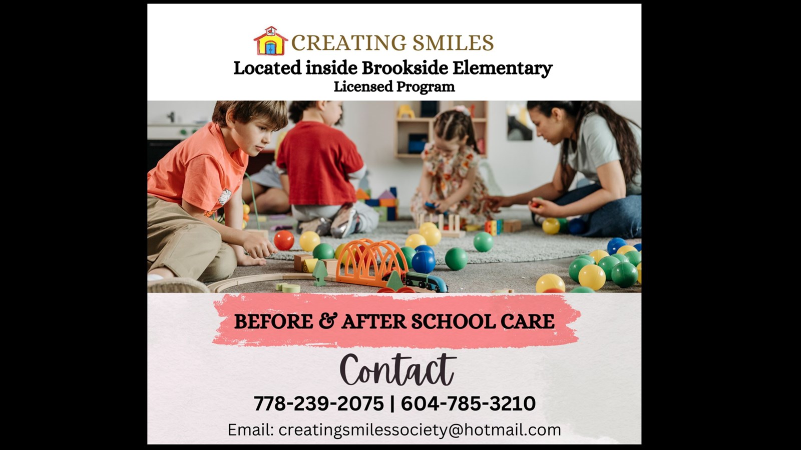Creating Smiles Before & After School Care