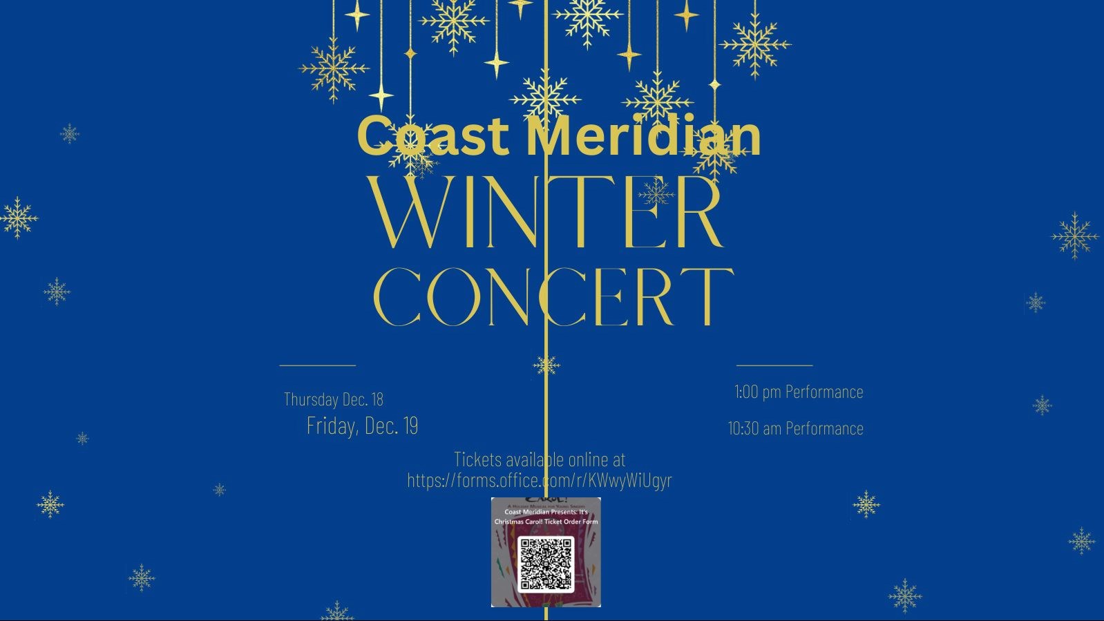 Winter Concert Tickets: Order now