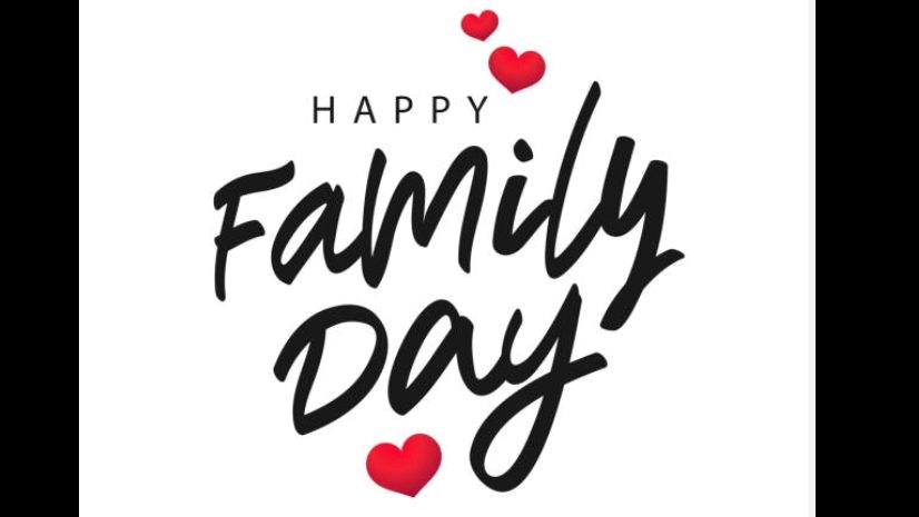 Reminder: Monday is Family Day and there is no school