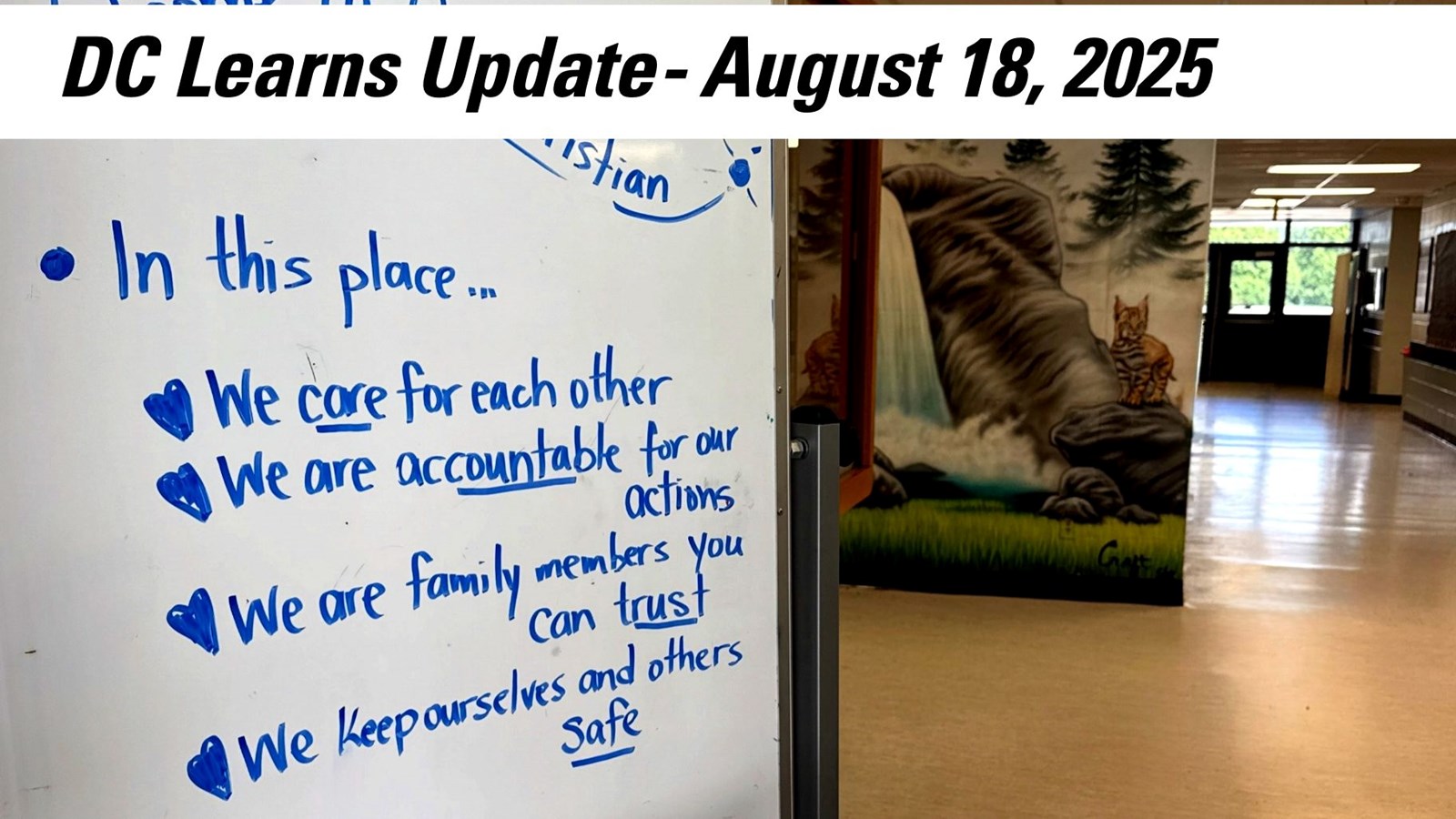 Enjoy the August 18, 2025 DC Learns Update