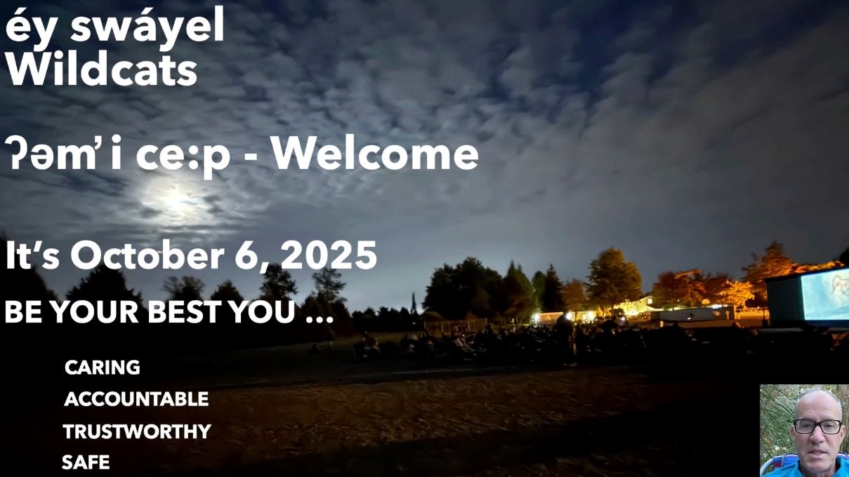Watch the October 6 DC Morning Announcements