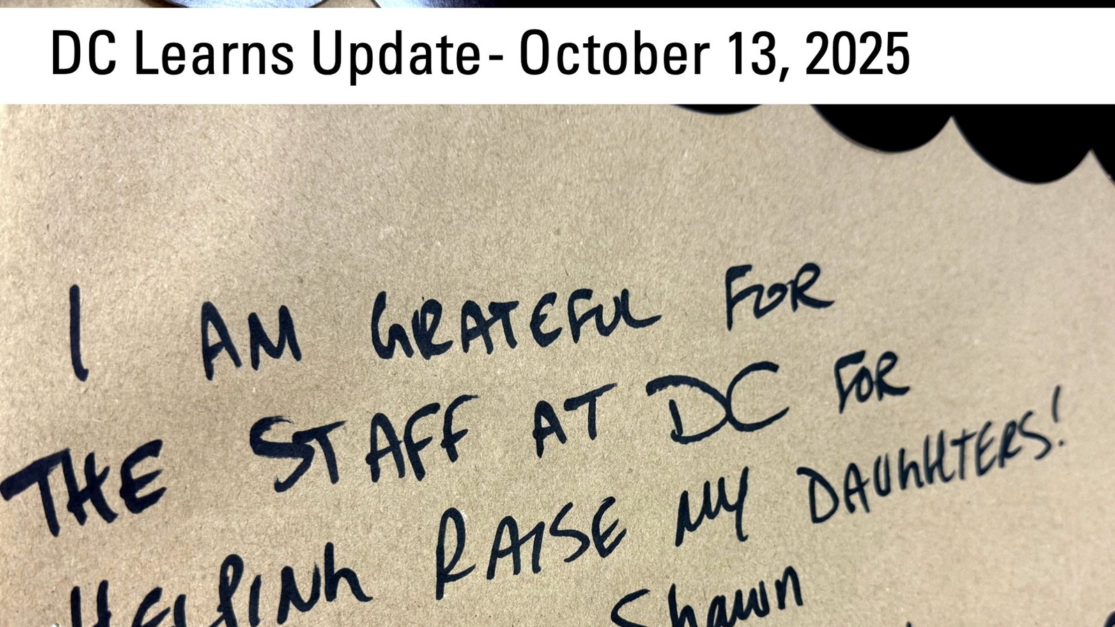Enjoy the October 13, 2025 DC Learns Update