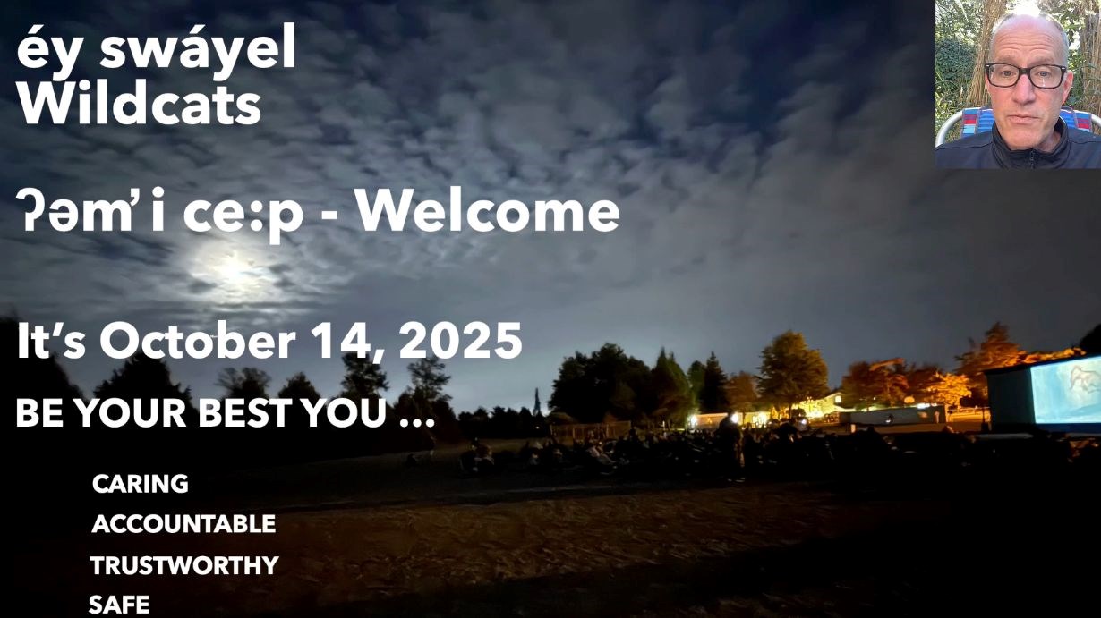 Watch the October 14 DC Morning Announcements