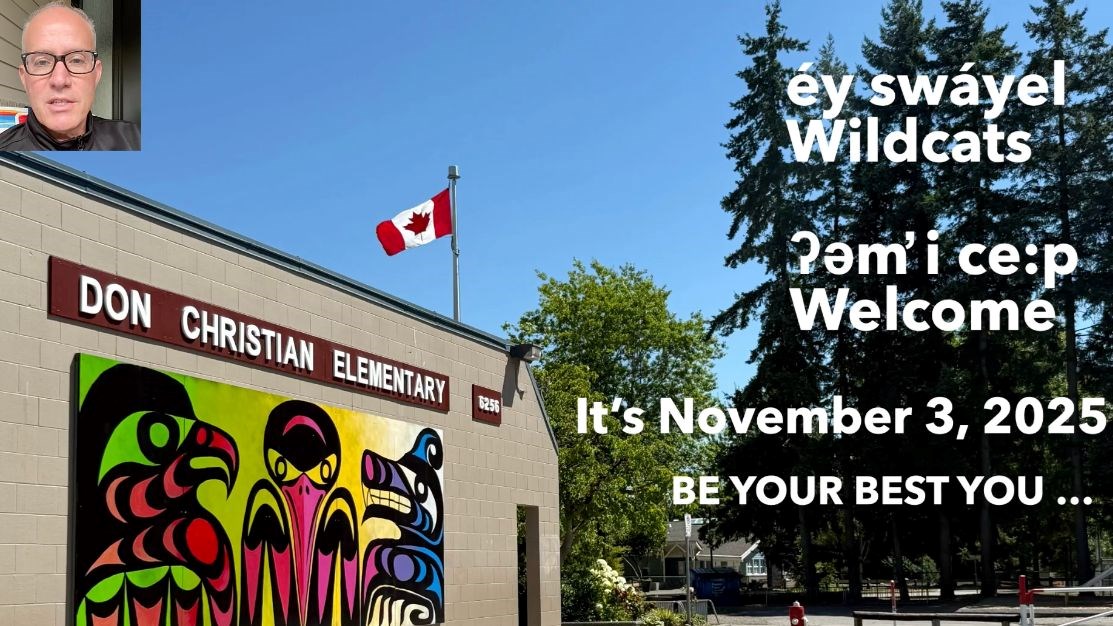 Watch the November 3 DC Morning Announcements