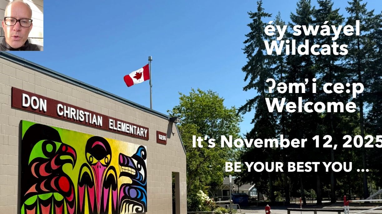 Watch the November 12 DC Morning Announcements