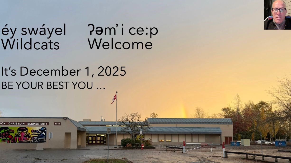 Watch the December 1 DC Morning Announcements