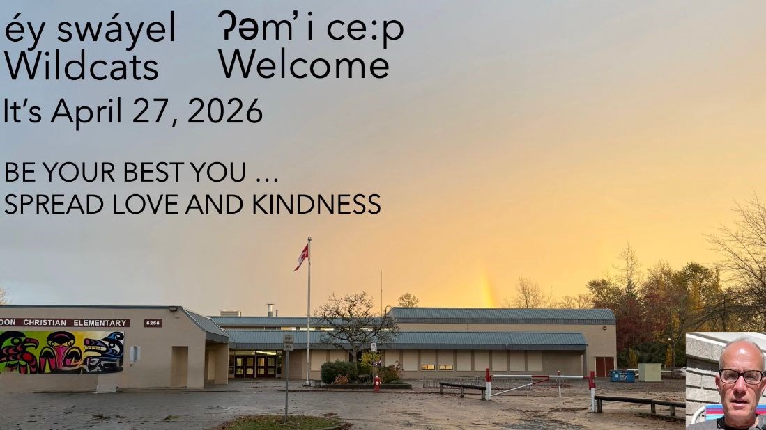 Watch the April 27, 2026 DC Morning Announcements