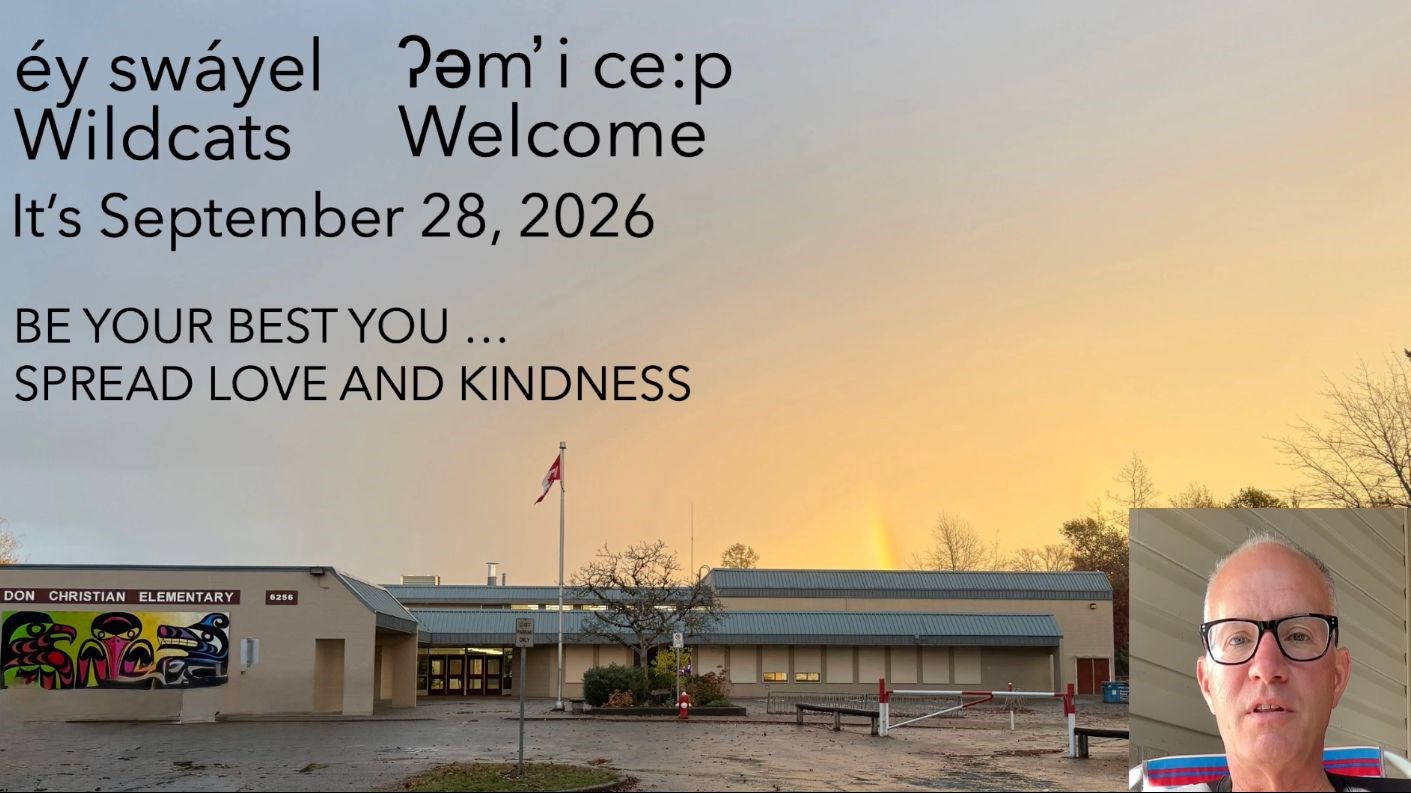 Watch the September 28, 2026 DC Morning Announcements