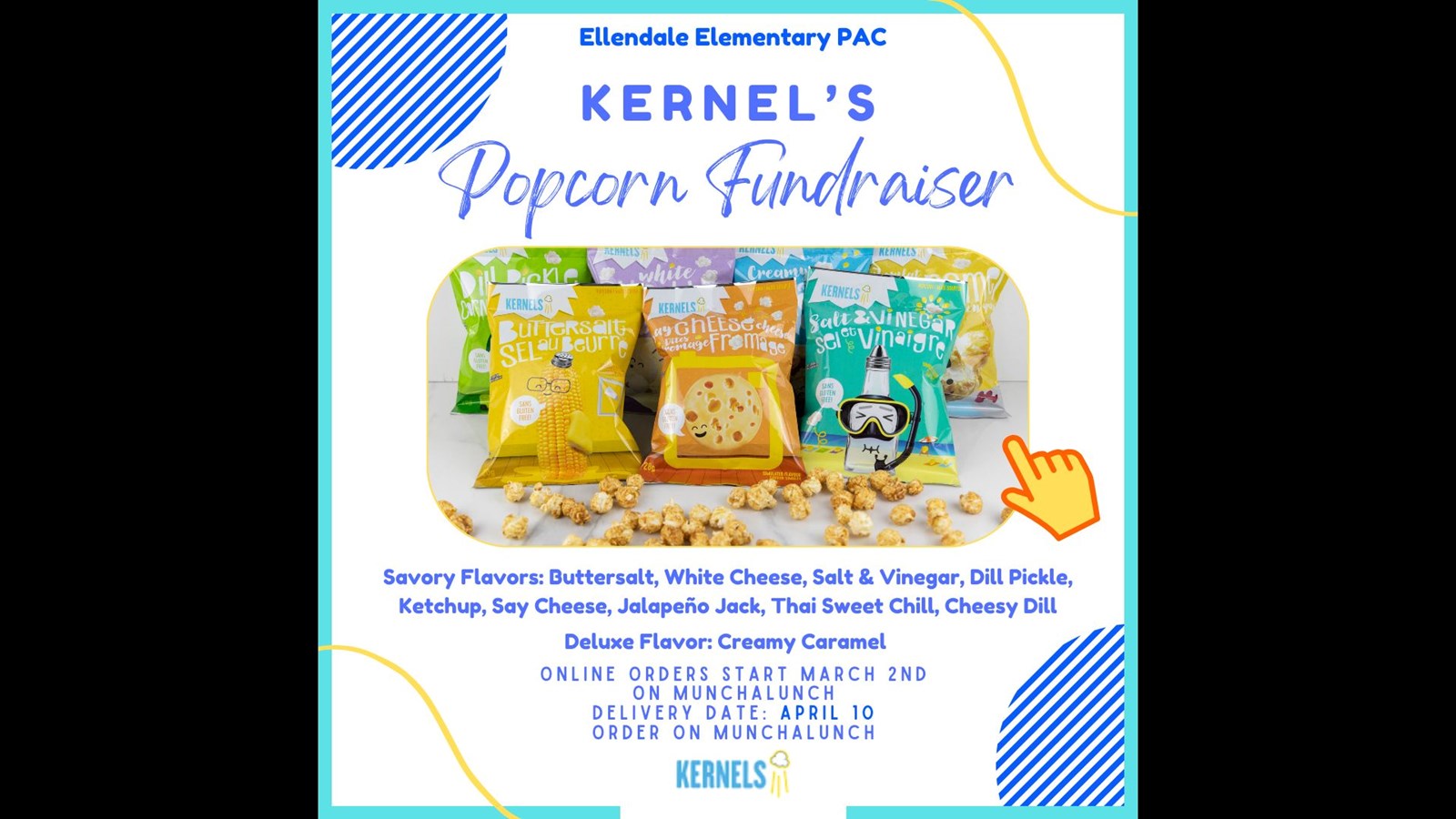 Kernel's Popcorn Fundraiser