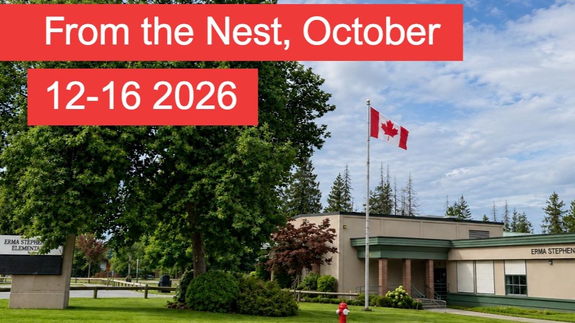 From the Nest, October 12-16 2026