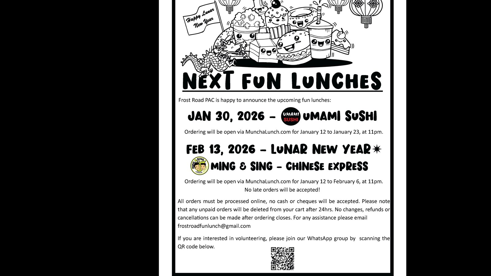Jan 30 Fun Lunch