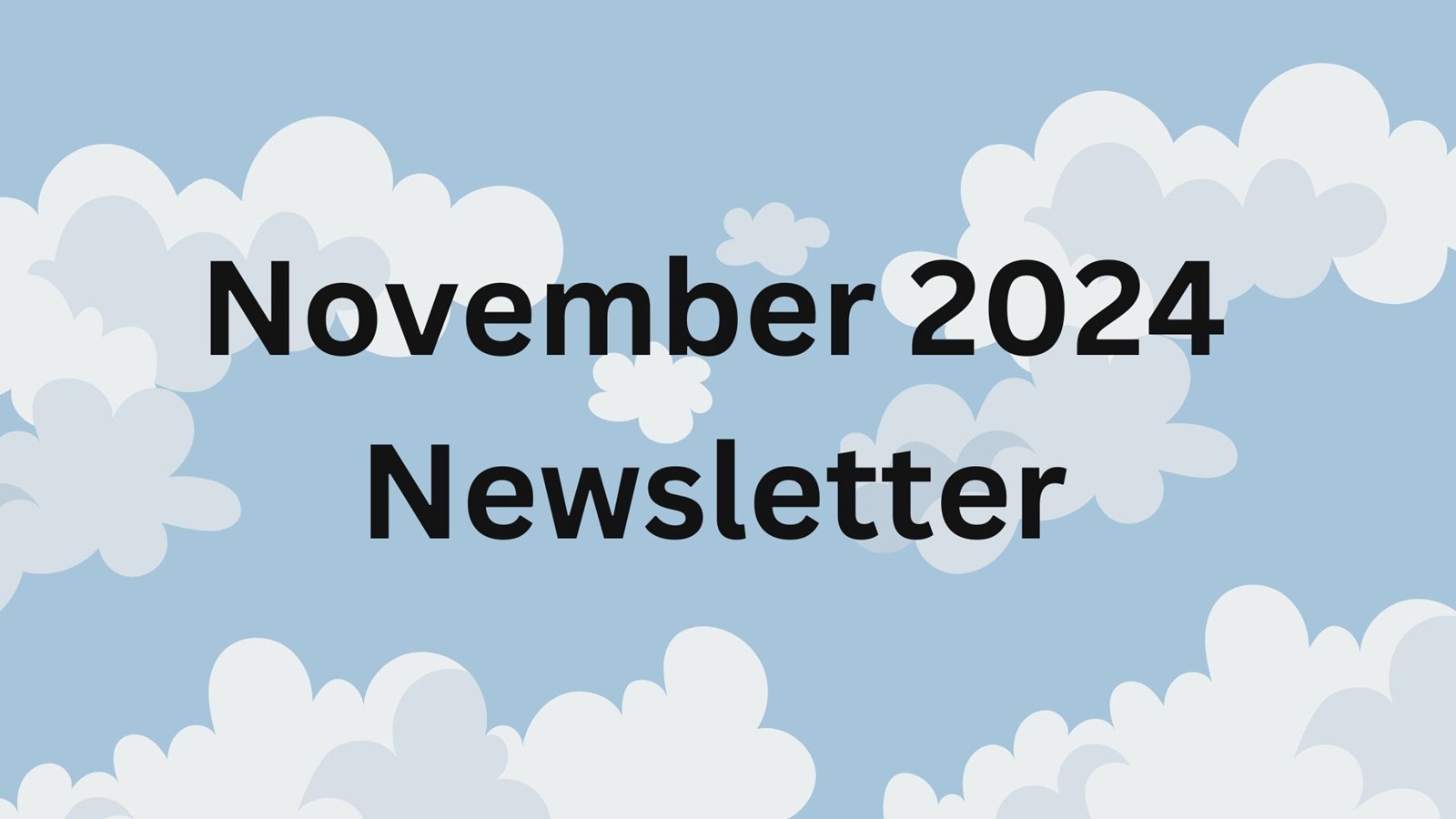 November 2024 Newsletter