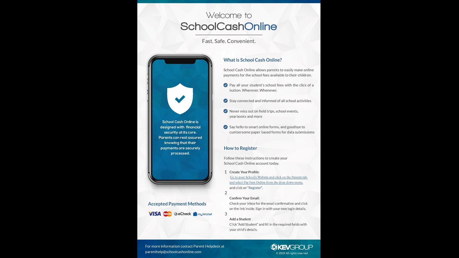 Henry Bose now has School Cash Online!!