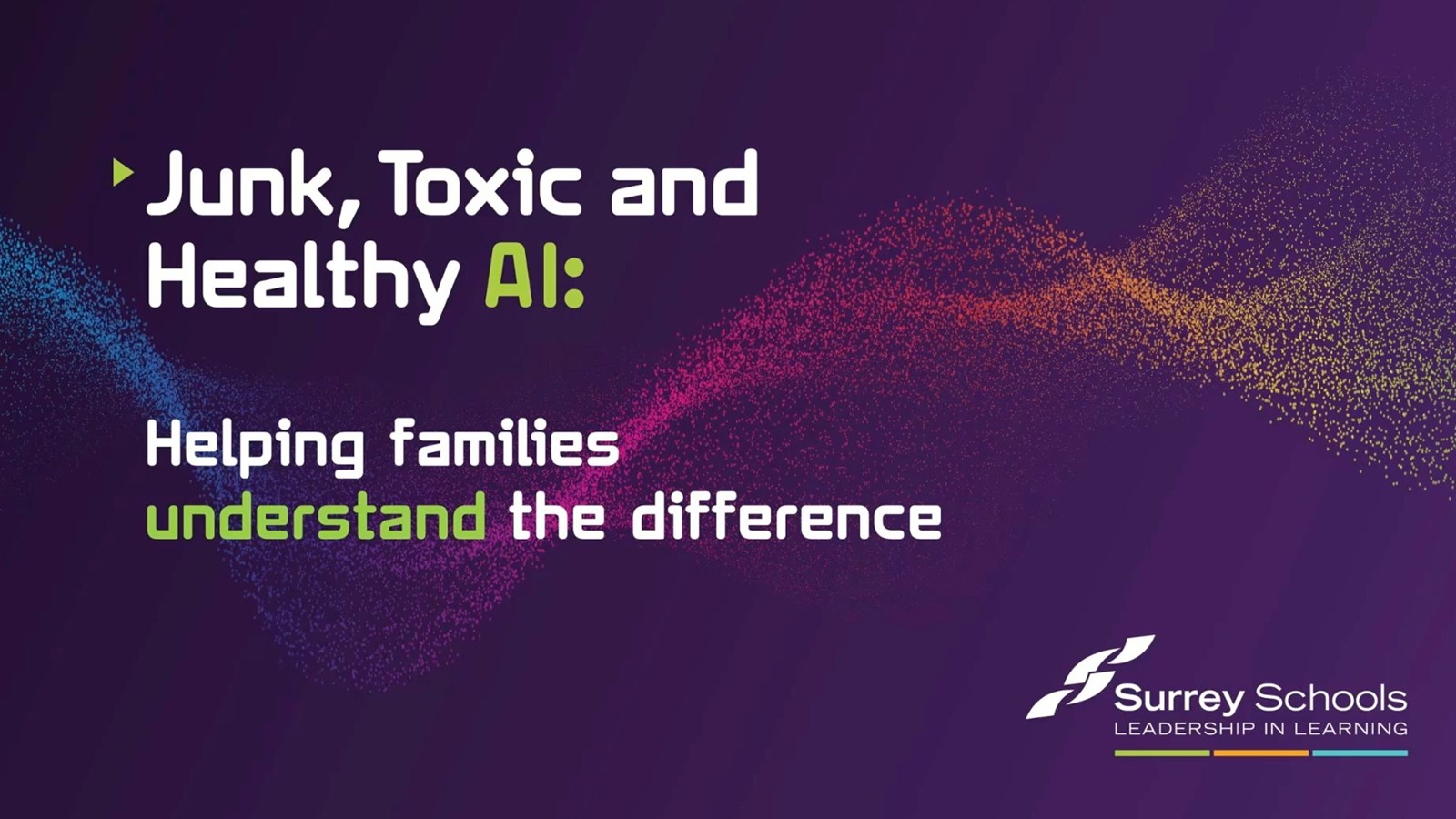 Watch now: Junk, Toxic & Healthy AI: Helping Families Understand the Difference w/ Dr. Shimi Kang