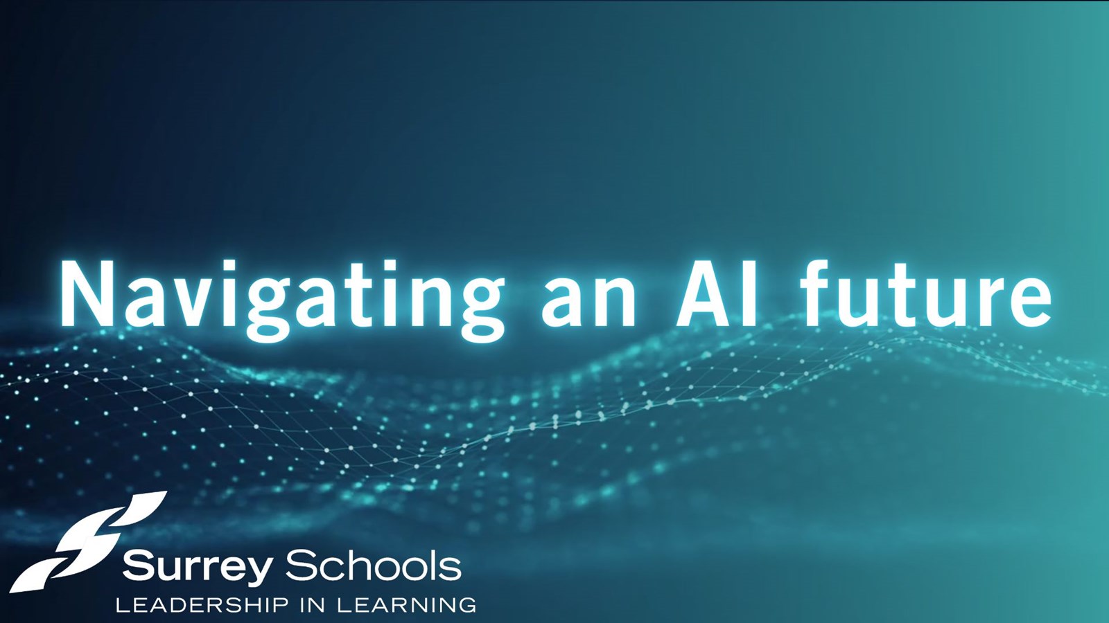 Navigating an AI Future: video resources on artificial intelligence in Surrey Schools