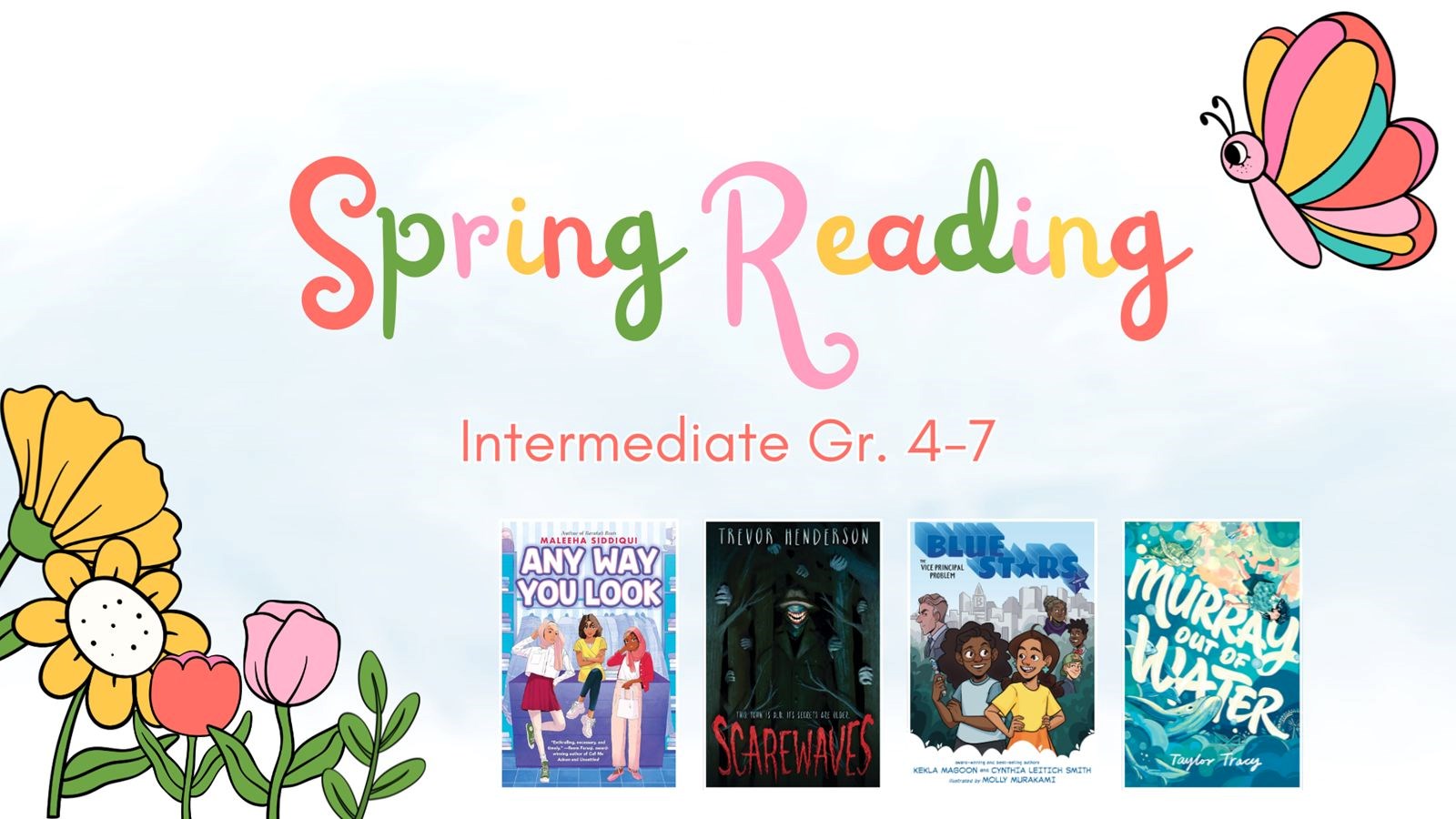 Spring Reading 2025: Books picks for intermediate students!