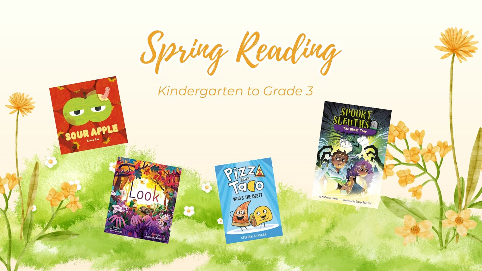 Spring Reading 2026: Primary book recommendations for spring break!