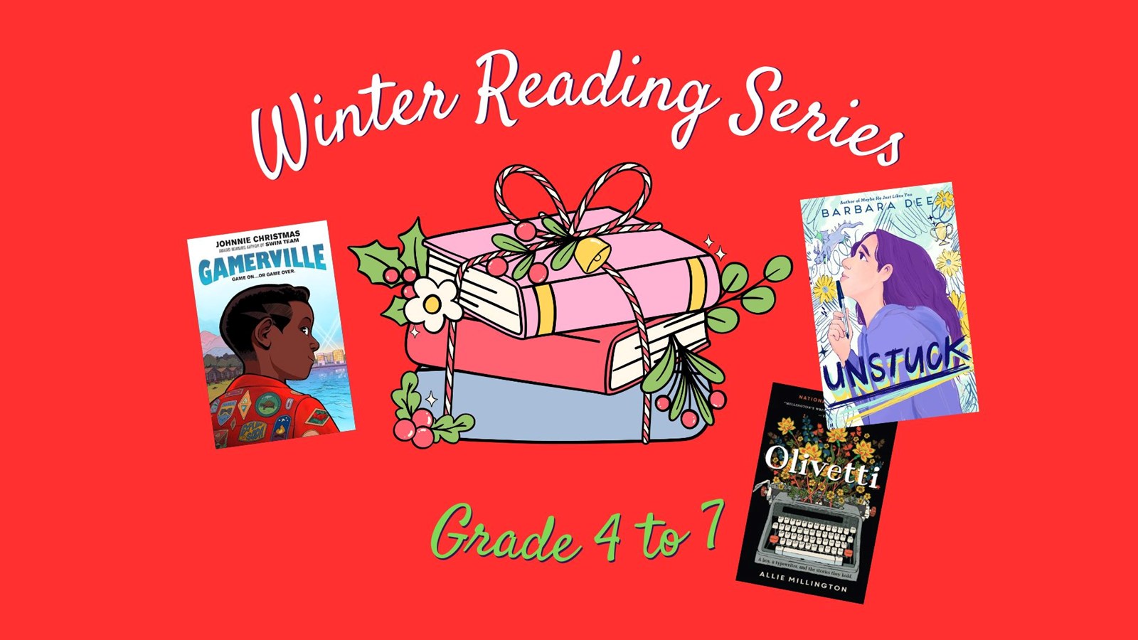 Winter Reading 2024: Great books for Gr. 4 to 7 students this season!