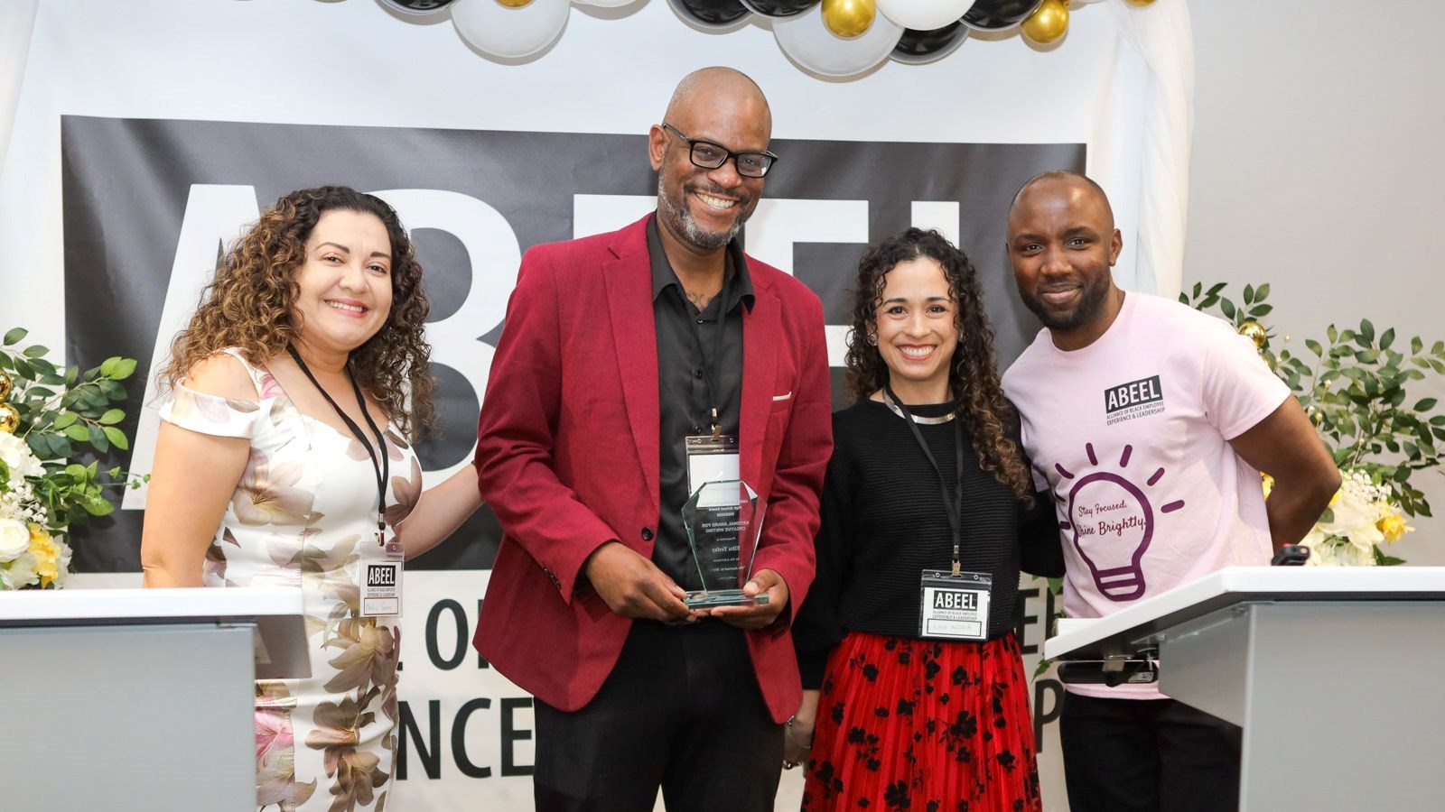 Racial Equity manager Nick Brown receives national recognition award from ABEEL Foundation