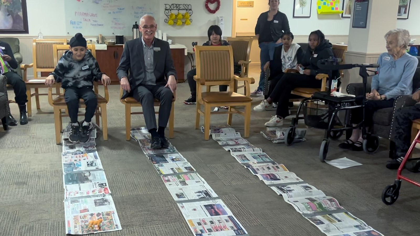 Georges Vanier Elementary students connect with ‘olders’ in Through Human Eyes project