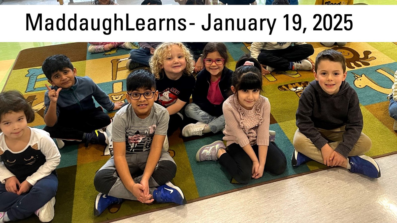 Enjoy the Jan. 19 MaddaughLearns Update