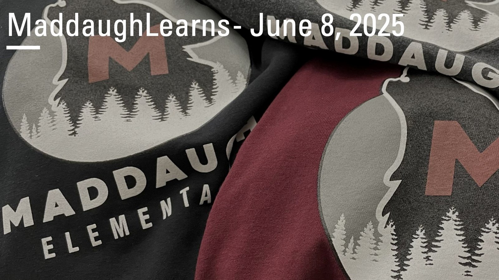 Enjoy the June 8 MaddaughLearns Update
