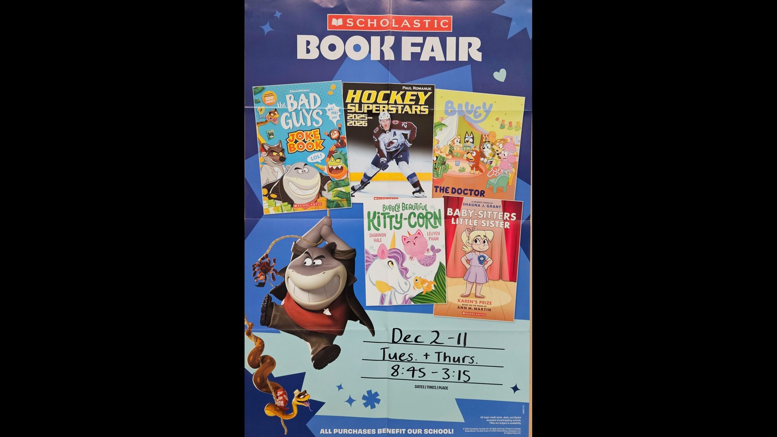 Scholastic Book Fair is Coming Soon!