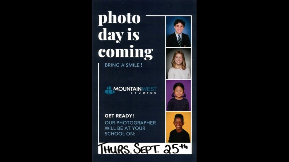 Photo Day is Thursday, September 25, 2025