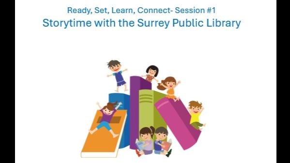 Storytime with the Surrey Public Library! Ready, Set, Learn, Connect - Session #1