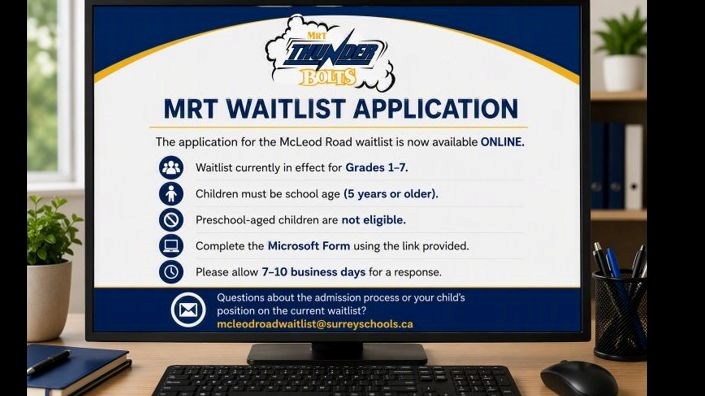 Waitlist application now available online