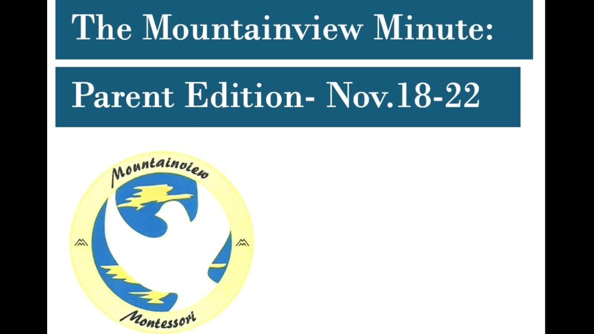 The Mountainview Minute: Nov.18-22