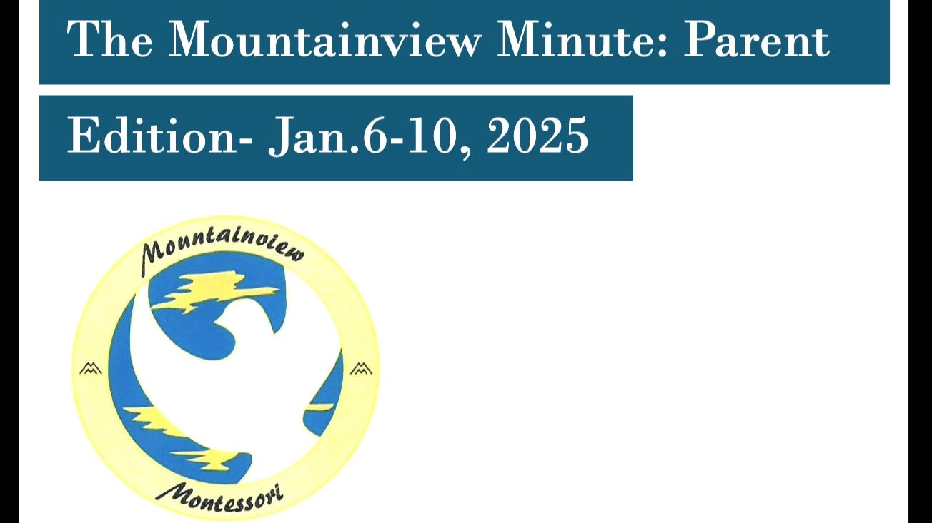 The Mountainview Minute: Jan.6-10 2025