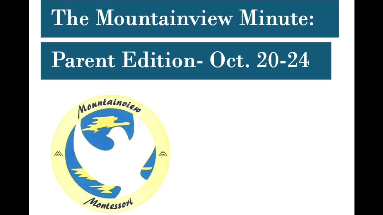 The Mountainview Minute: Oct. 20-24