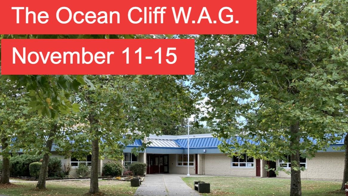 The Ocean Cliff WAG- November 11-15, 2024