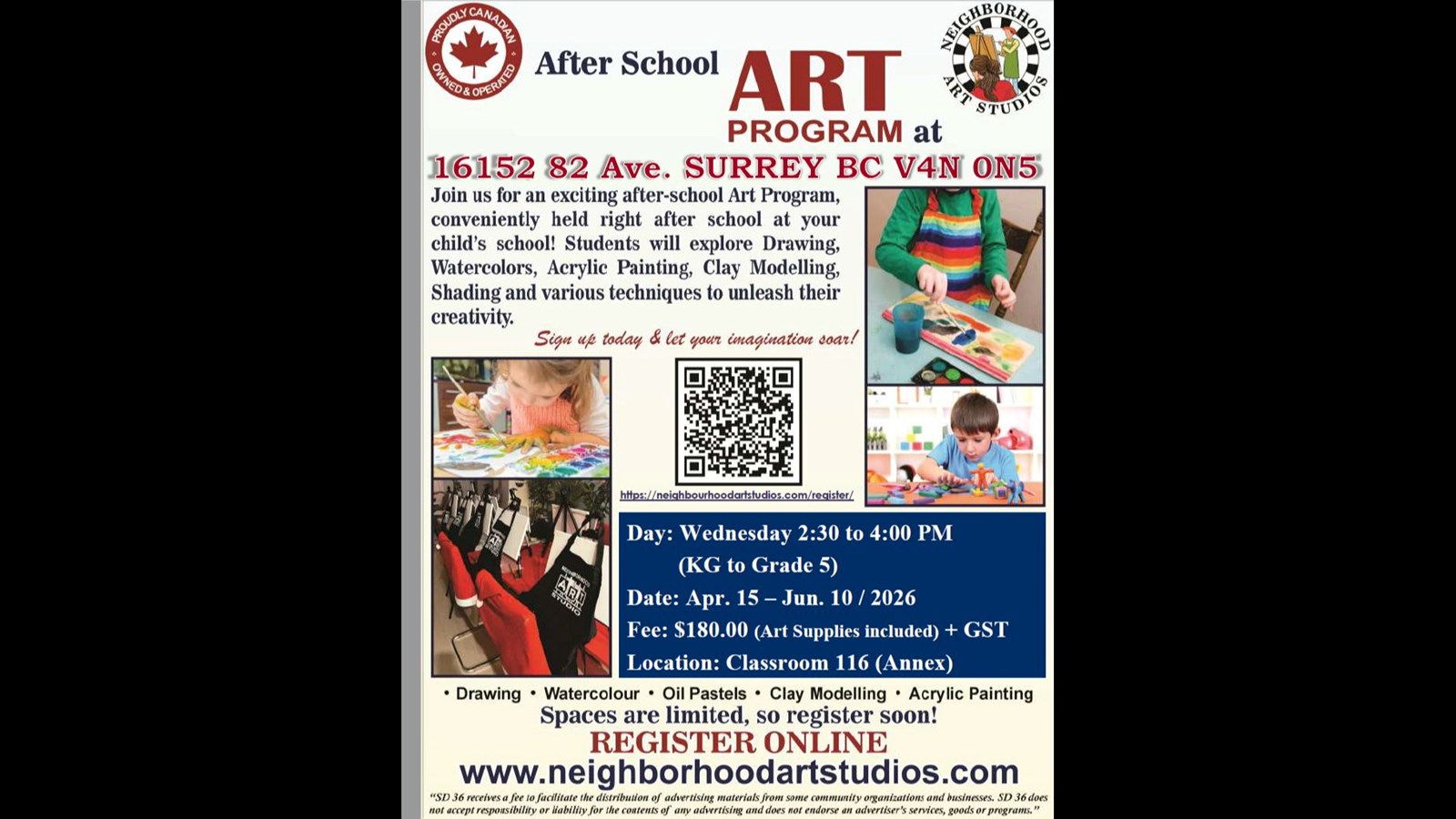 After School Art Program 