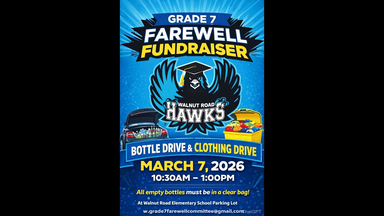 Grade 7 Farewell Fundraiser