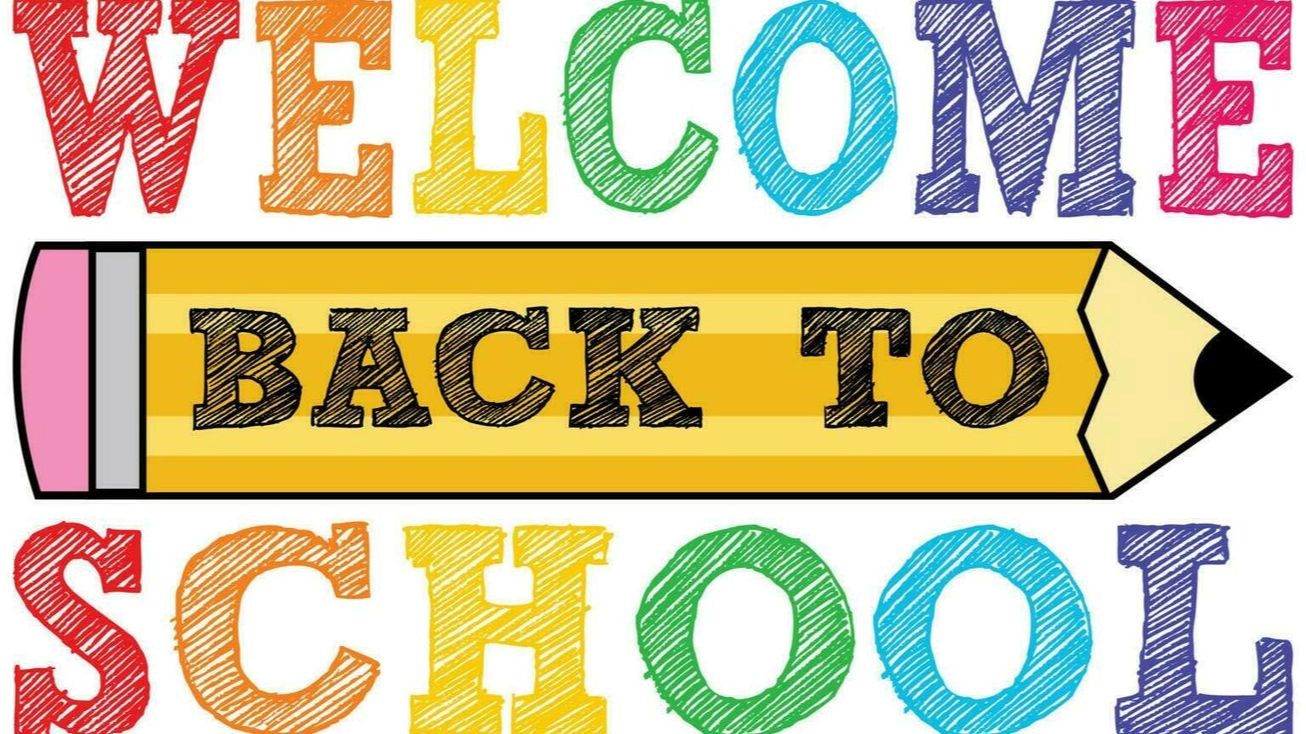 Welcome Back Newsletter