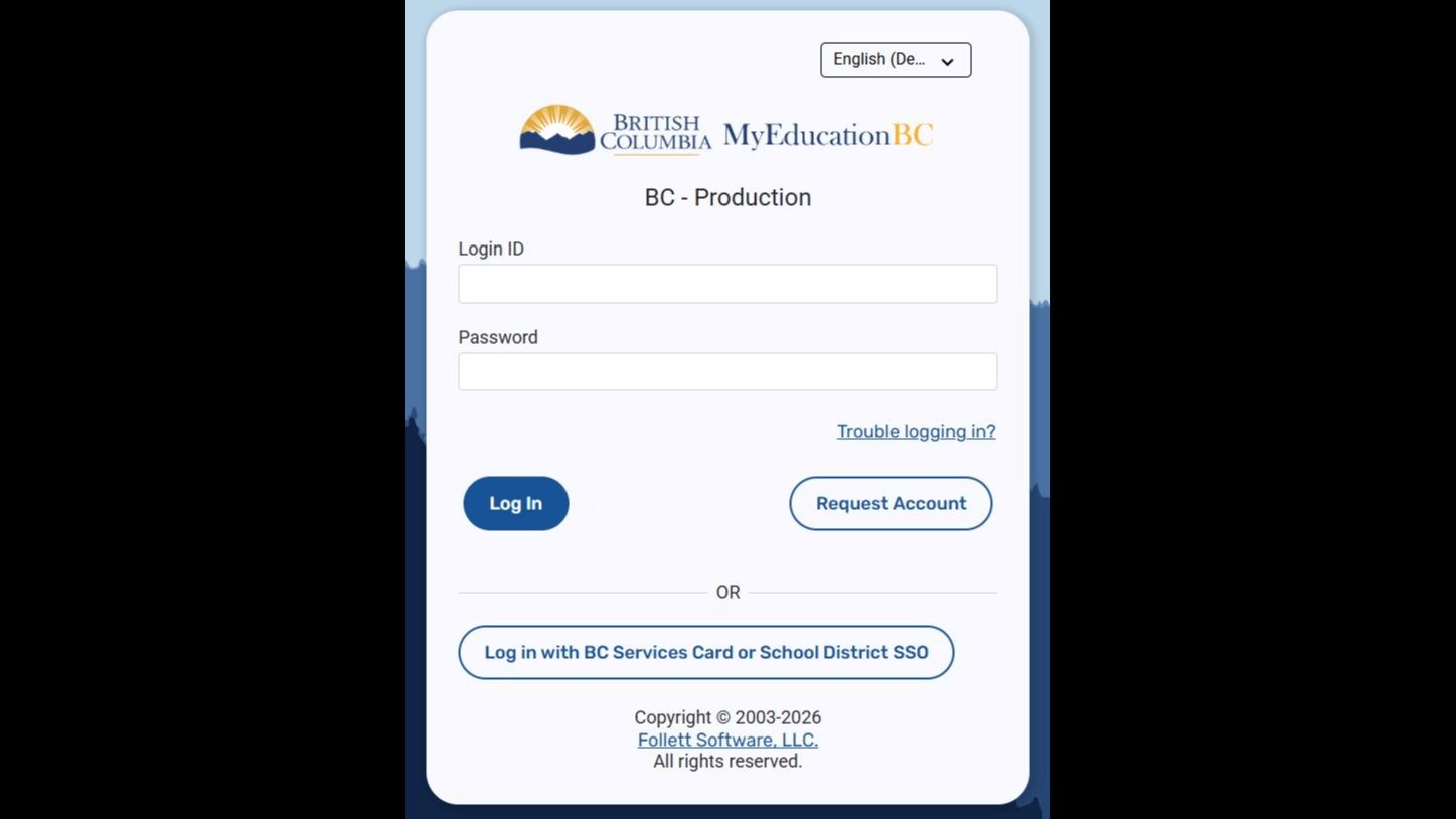 MyEd BC Parent Portal