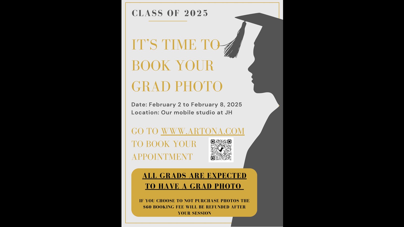 Have you booked your Grad Photo Session Yet?