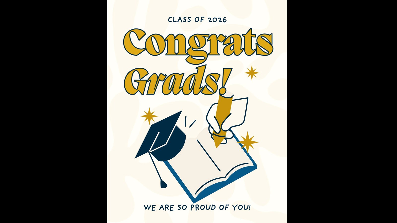 Commencement is Tomorrow! Congratulations to all 2026 Grads!