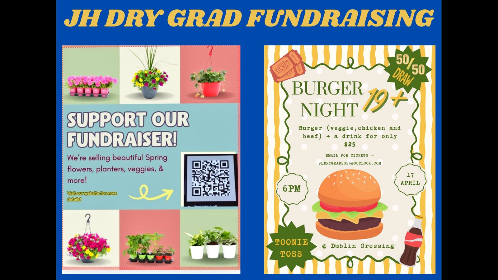 Dry Grad Fundraising